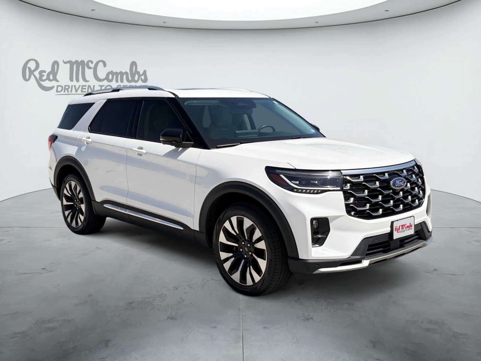 Used 2025 Star White Metallic Tri-Coat Ford Platinum® image 3