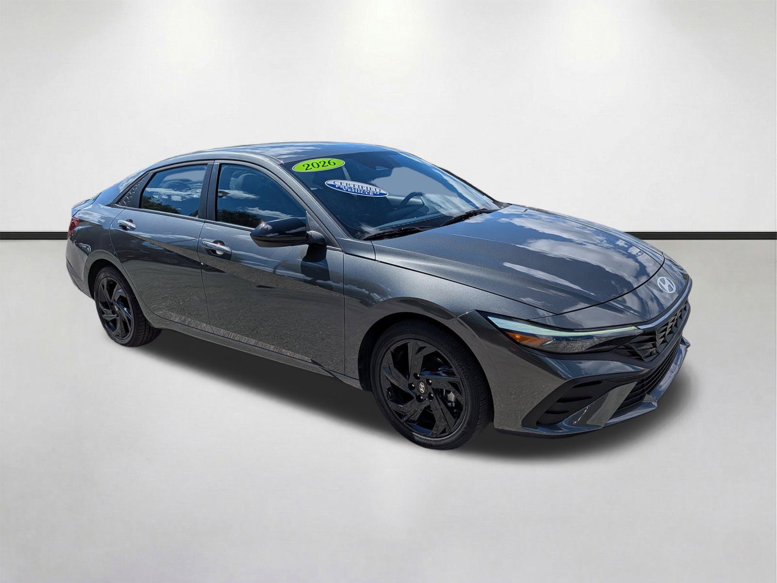 Certified Used 2026 Amazon Gray Hyundai SEL Sport image 1