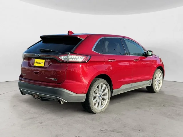 Used 2017 Ruby Red Metallic Ford Titanium image 5