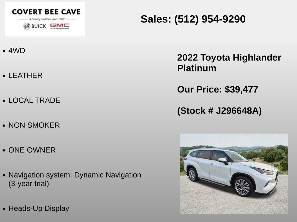 Used 2022  Toyota Platinum image 6