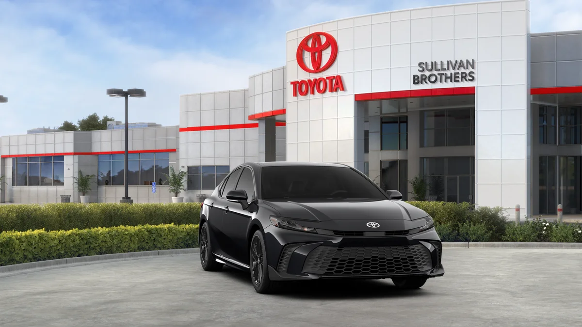 New 2026 Midnight Black Metallic Toyota SE image 16