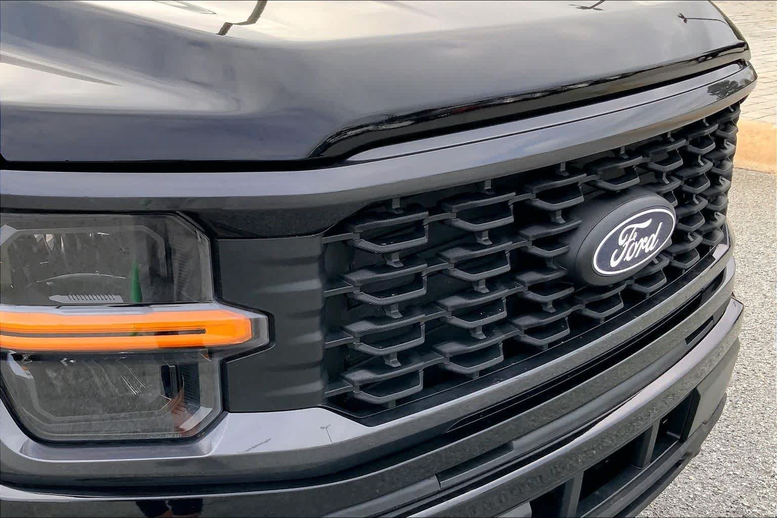 Used 2025 Agate Black Metallic Ford STX image 45