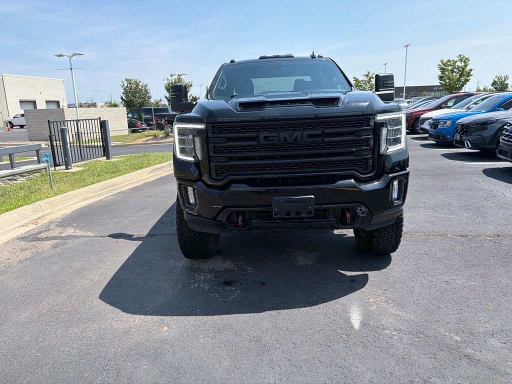 Used 2021 Black GMC AT4 image 2