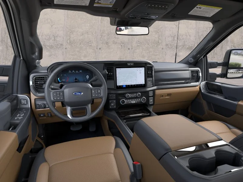 New 2026 Star White Metallic Tri-Coat Ford F-350® Lariat® image 9