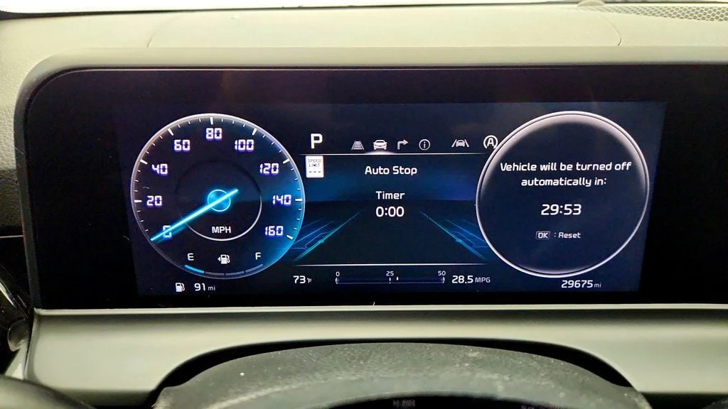 Used 2024 Neptune Blue Kia S IVT FWD image 13