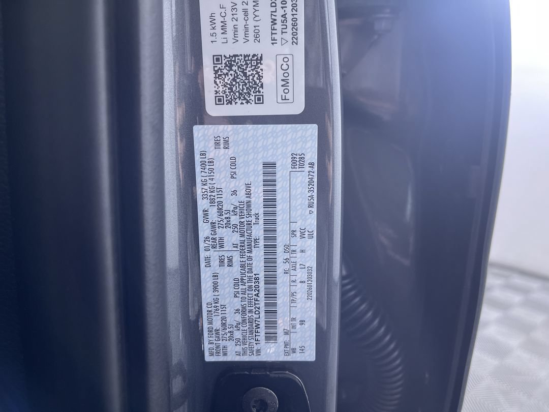 New 2026 Carbonized Gray Metallic Ford Platinum image 12