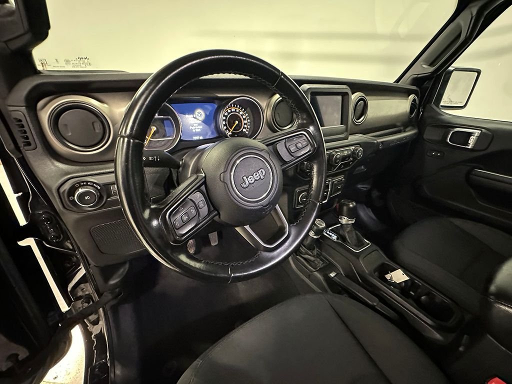 Used 2021 Black Jeep Unlimited Sport S image 19