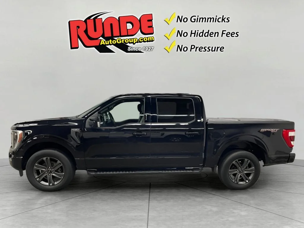 Used 2023 Agate Black Ford Lariat Sport image 2