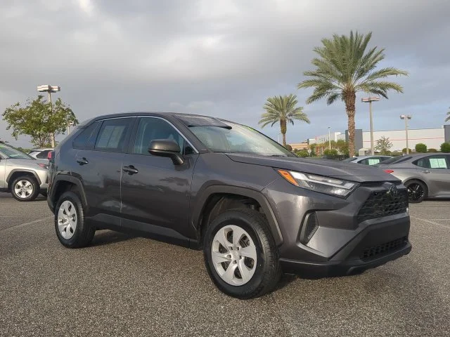 Certified Used 2023 Gray Toyota LE image 2