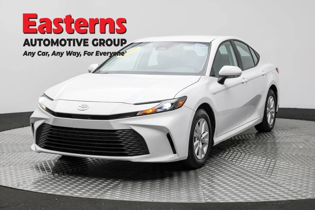Used 2025 White Toyota LE image 1