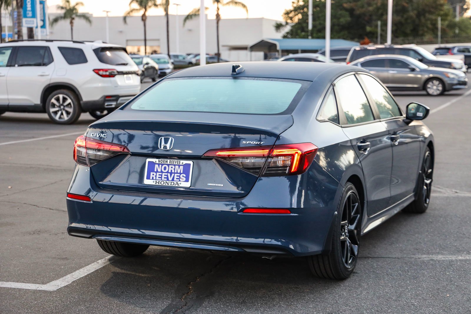 New 2026 Blue Lagoon Pearl Honda Sport CVT image 8