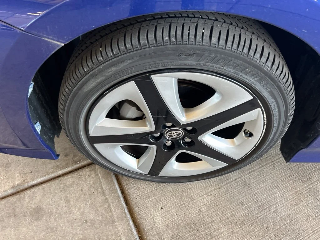 Certified Used 2017 Blue Toyota Four Touring image 11