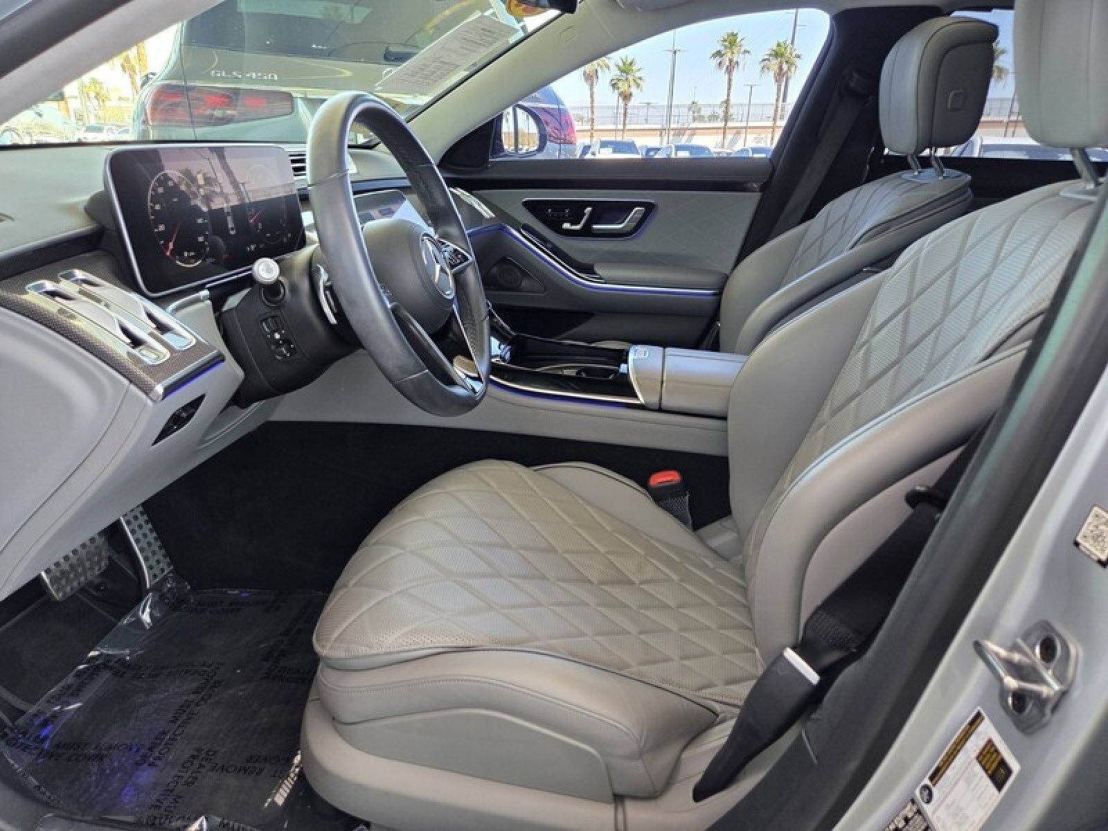 Certified Used 2021 Cirrus Silver Mercedes-Benz S 580 image 13