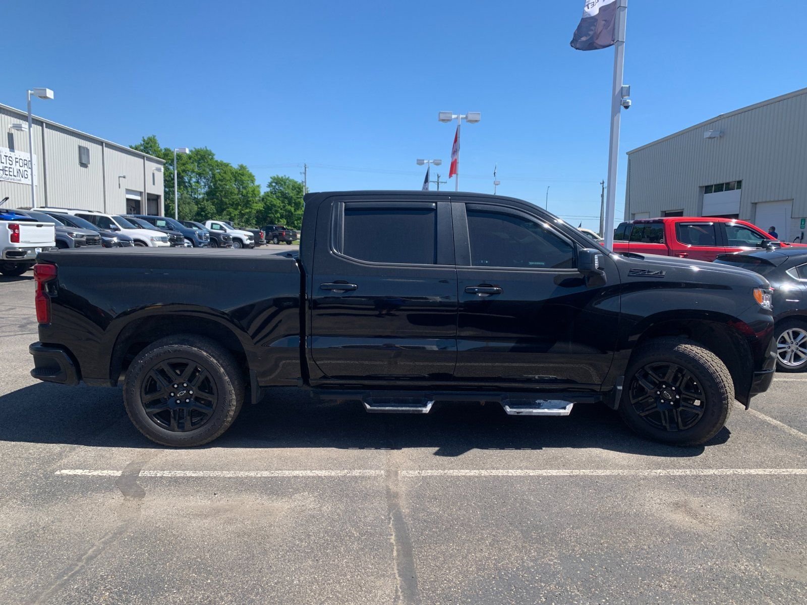Used 2023 Black Chevrolet RST image 2