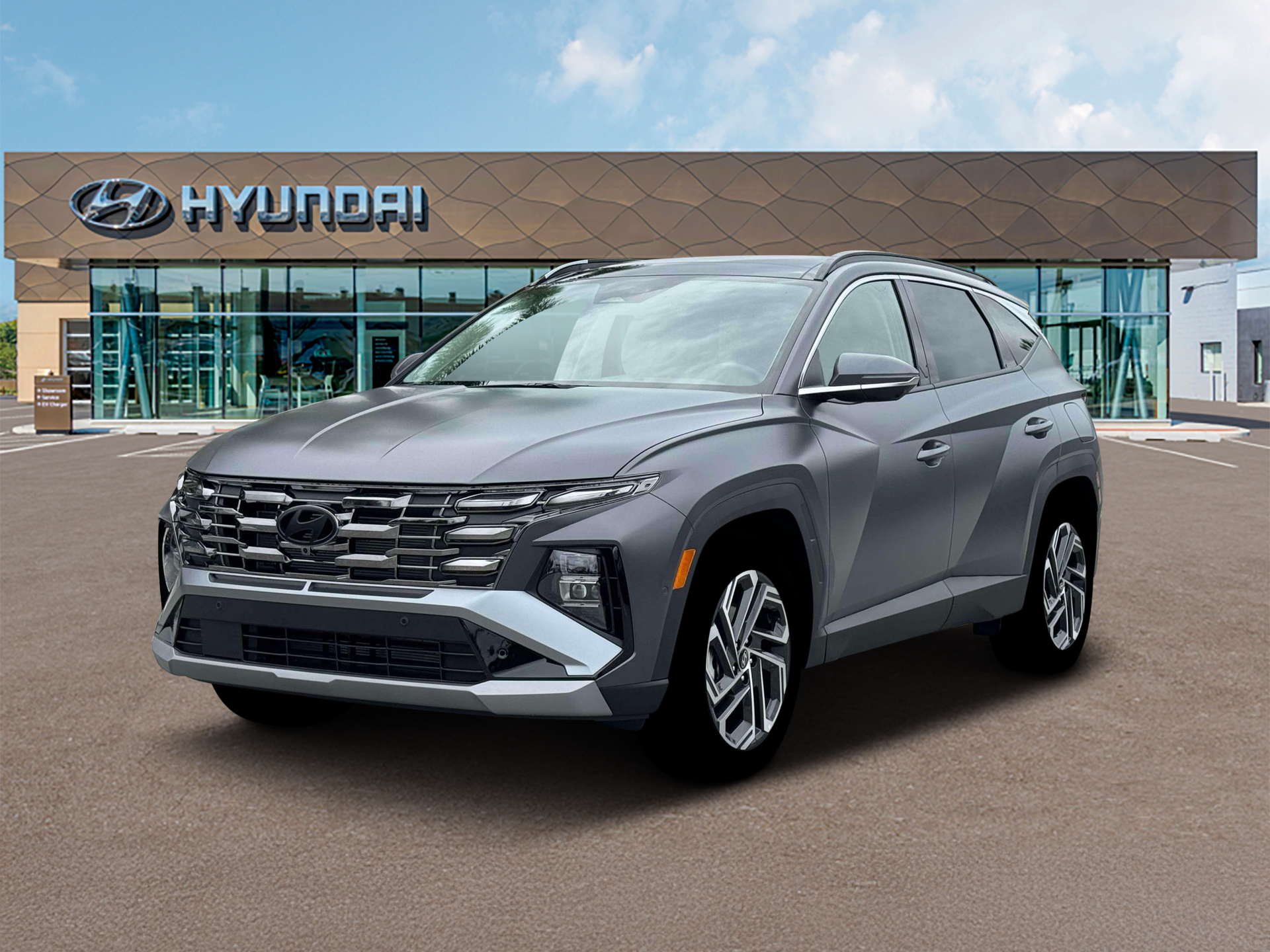 New 2026 Gray Hyundai Limited FWD image 1