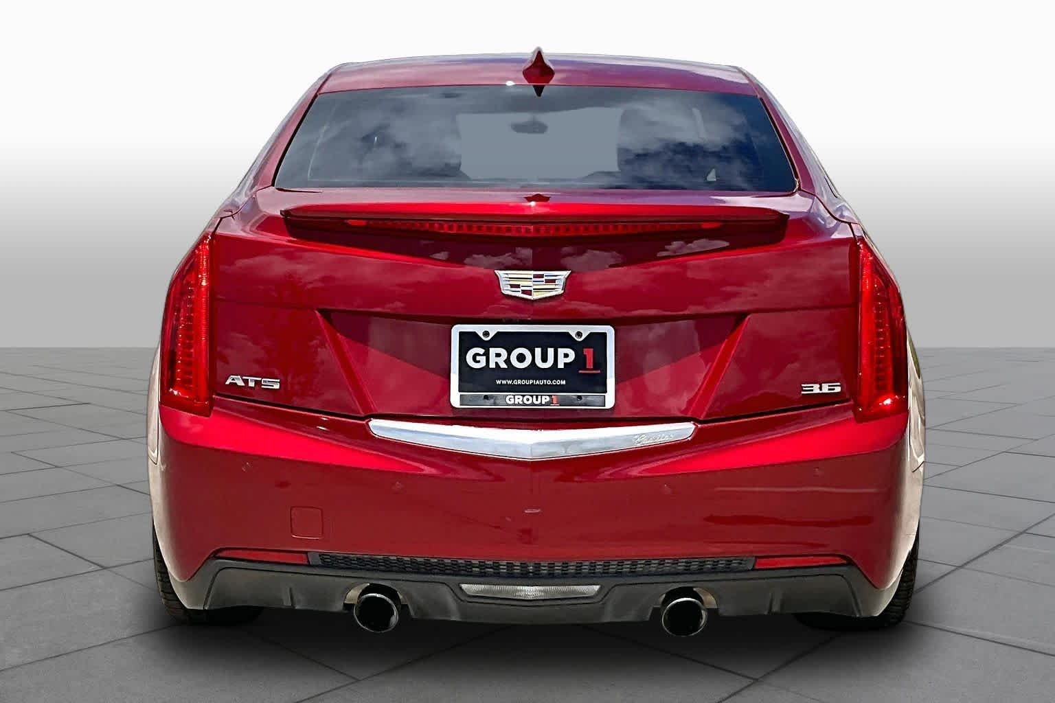 Used 2015 Red Obsession Tintcoat Cadillac Performance RWD image 4