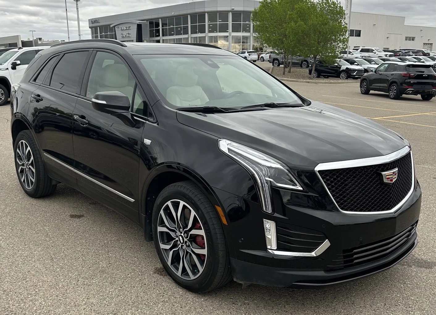 Certified Used 2025 STELLAR BLACK Cadillac AWD Sport image 7