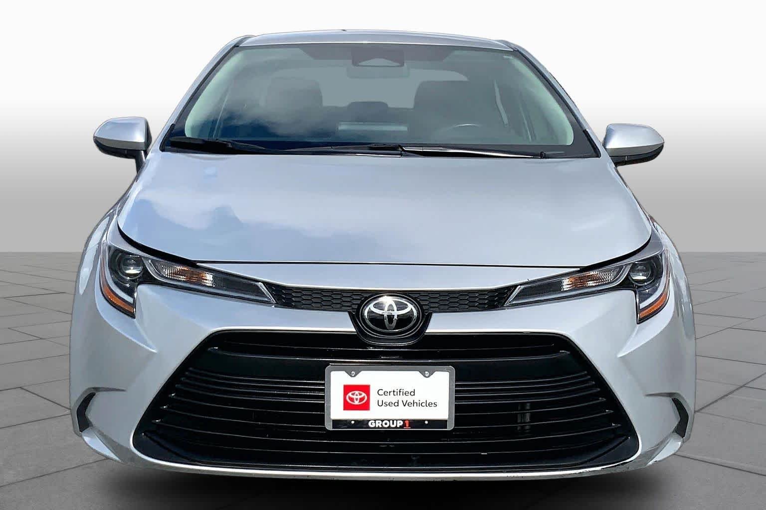 Used 2024 Classic Silver Metallic Toyota LE image 4