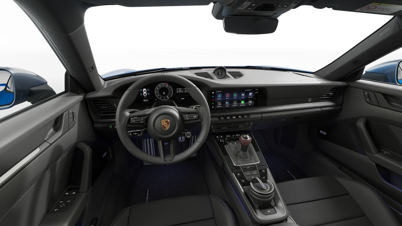New 2026 Lugano Blue Porsche Carrera T image 11