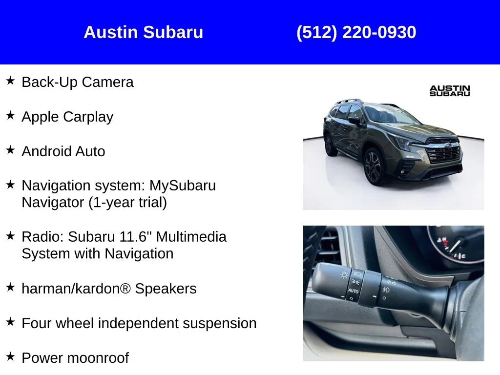 New 2026 Green Subaru Limited image 9