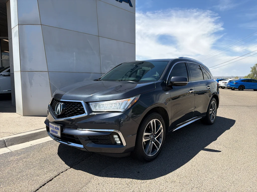 Used 2019 Gunmetal Metallic Acura Sport Hybrid w/Advance Pkg image 3