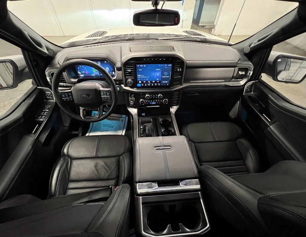 Used 2024 White Ford Platinum image 12