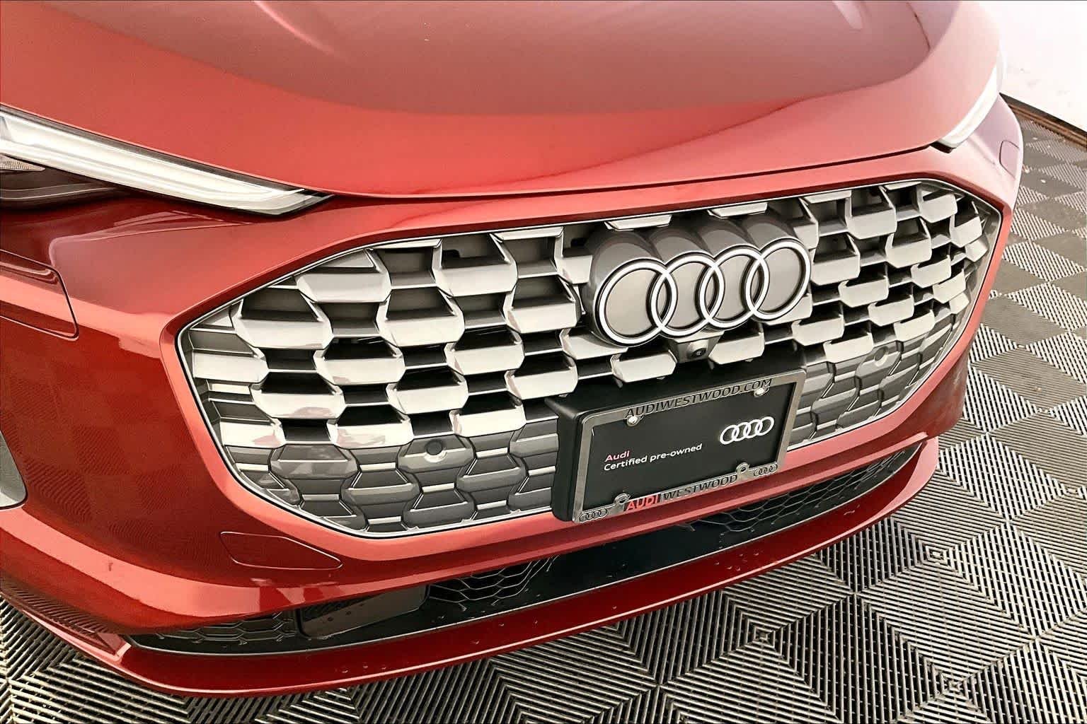 Used 2025 Grenadine Red Metallic Audi Premium Plus image 32