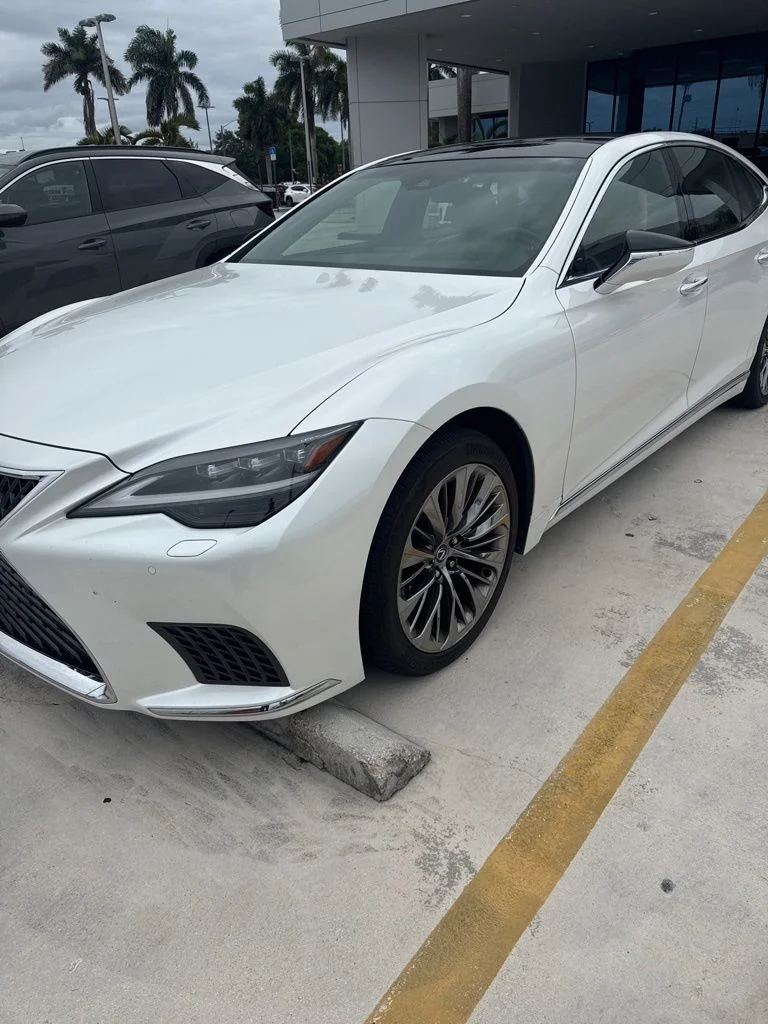 Used 2023 Eminent White Pearl Lexus 500 Base image 5