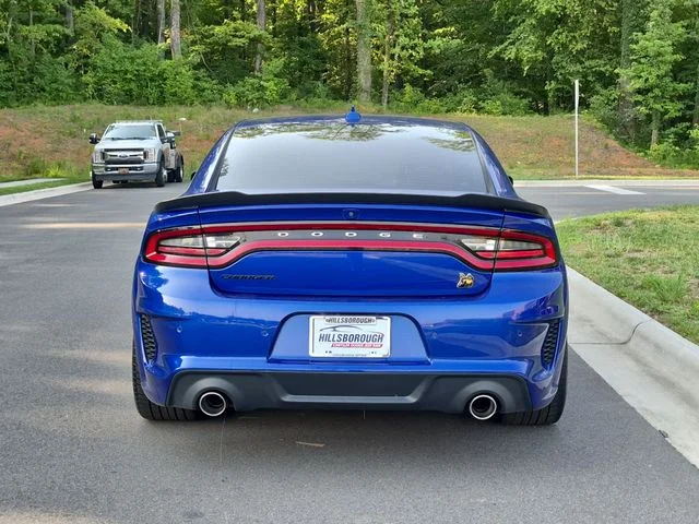 Used 2021 Blue Dodge R/T Scat Pack Widebody image 12