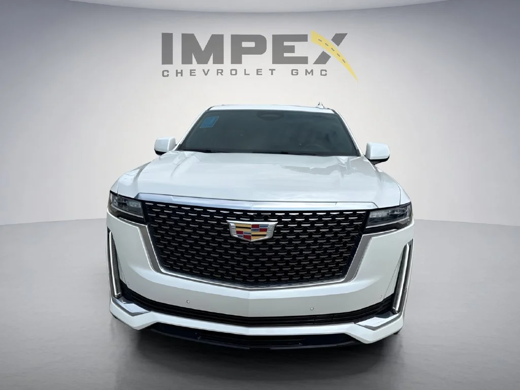 Used 2022 Crystal White Tricoat Cadillac Premium Luxury image 8