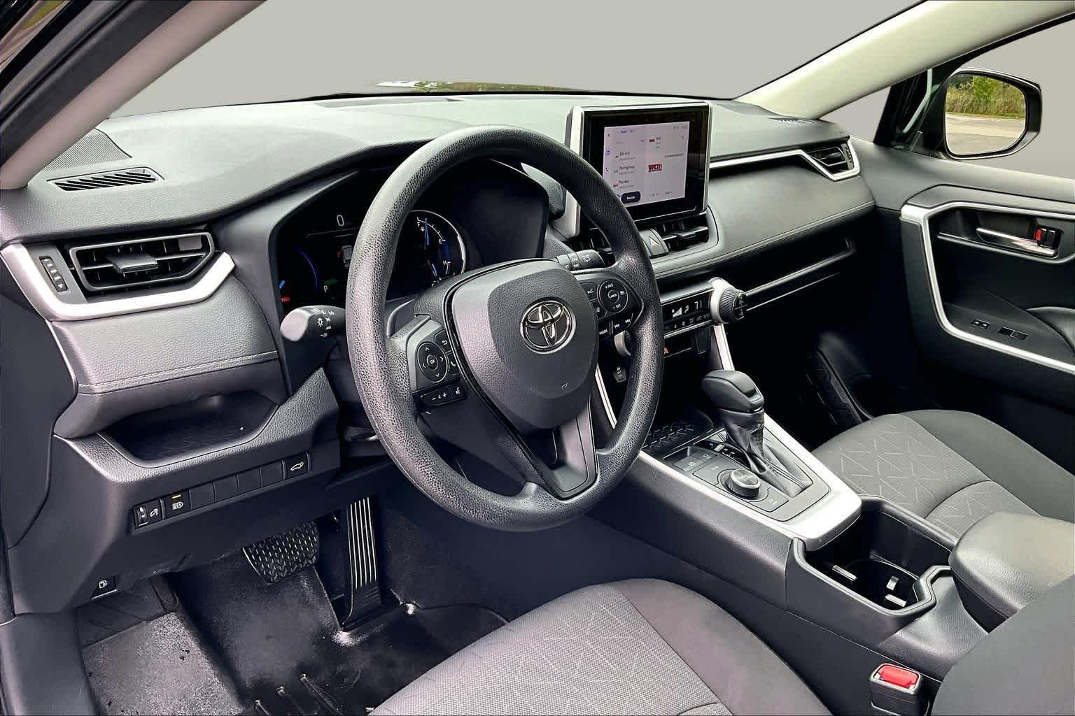 Used 2023 Midnight Black Metallic Toyota Hybrid XLE image 18