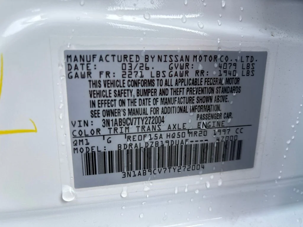 New 2026 White Nissan SV image 9
