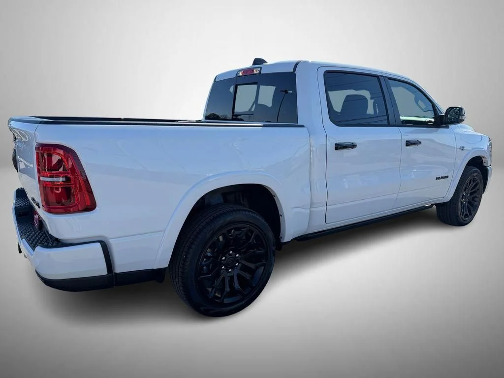 New 2026 Ivory White Tri-Coat Pearlcoat RAM Limited image 3