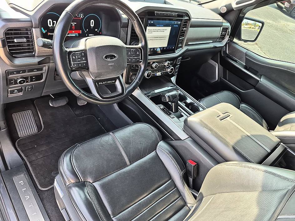 Used 2023 Gray Metallic Ford Platinum image 18