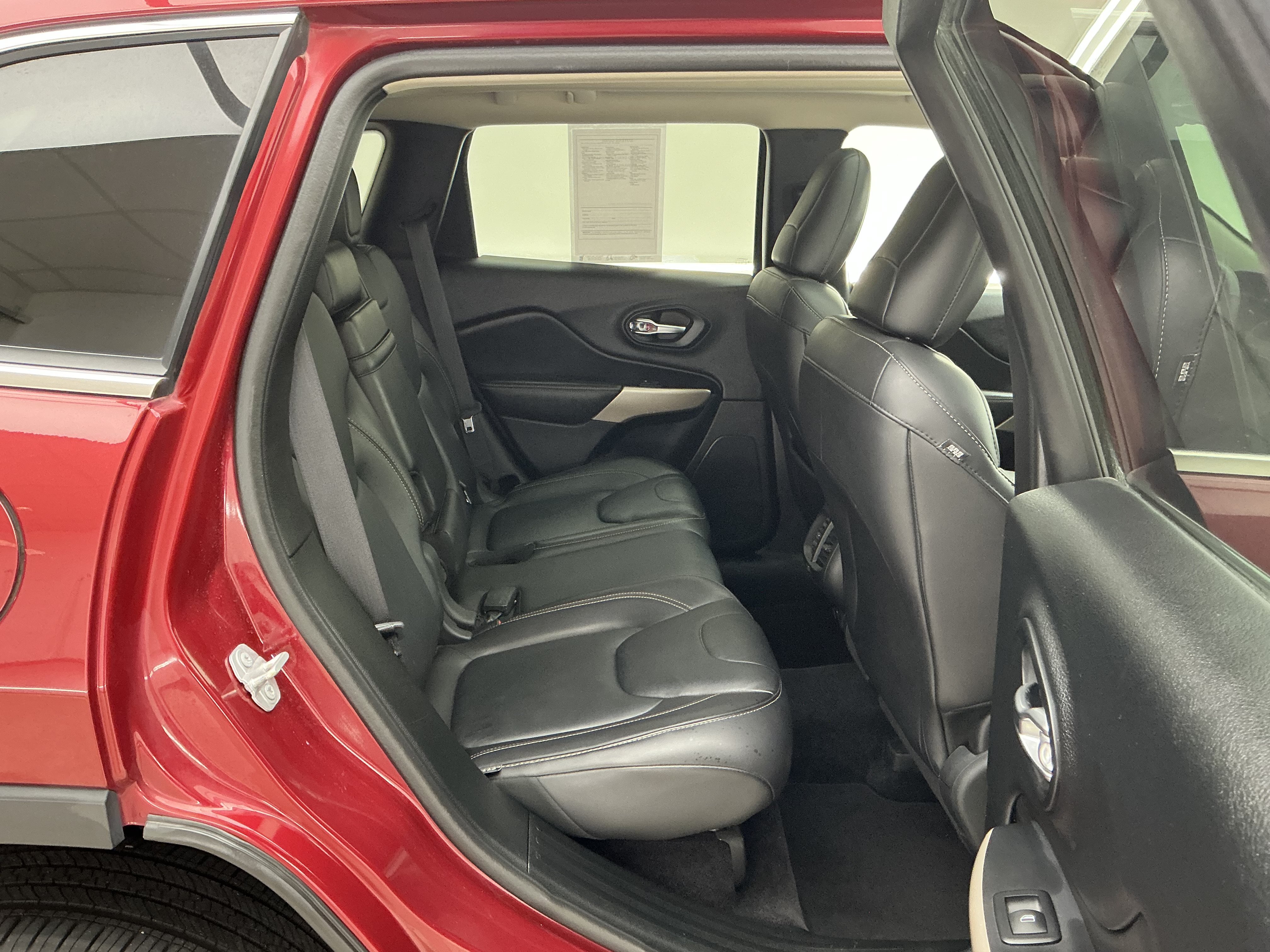 Used 2017 Deep Cherry Red Crystal Pearlcoat Jeep Limited image 23
