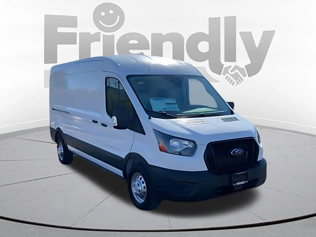 New 2025 Oxford White Ford Cargo Van image 3
