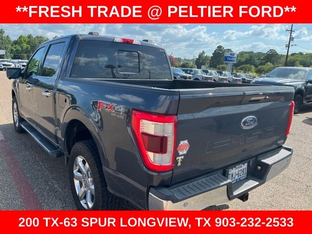 Used 2021 Blue Ford Lariat image 7