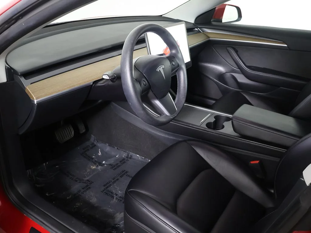 Used 2023 Red Tesla Base image 24