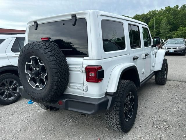 Used 2023 White Jeep Rubicon 4xe image 5