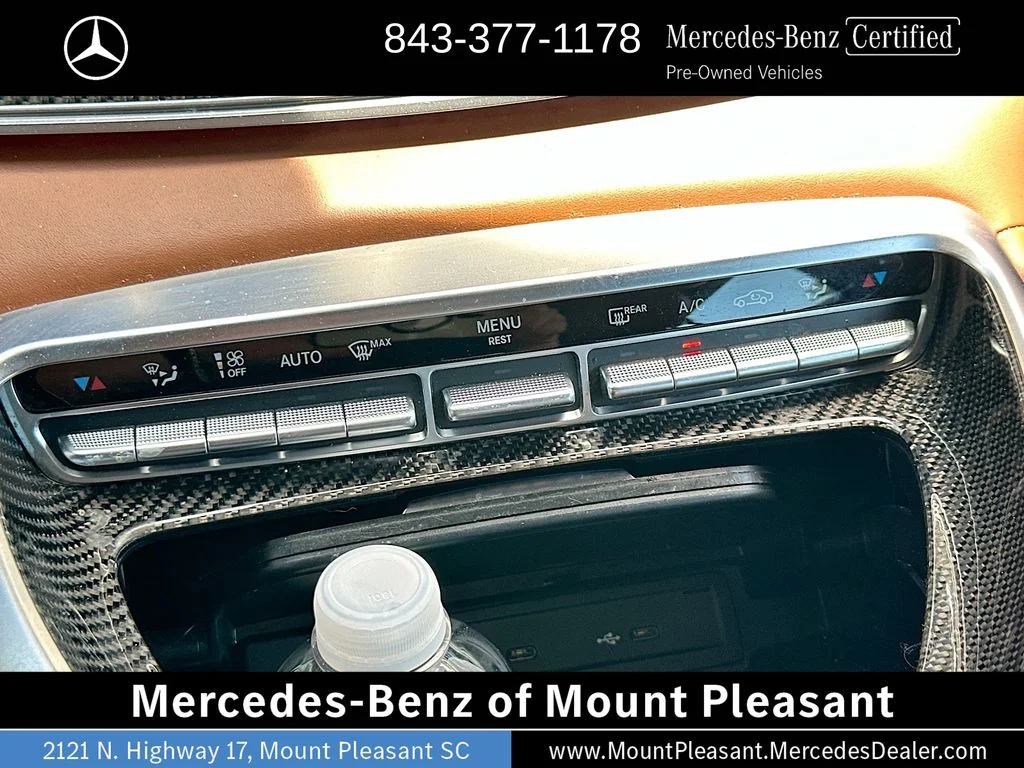 Certified Used 2021 designo Selenite Gray Magno Mercedes-AMG S image 16