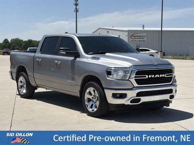Used 2021 Billet Silver Metallic Clearcoat Ram Big Horn image 2