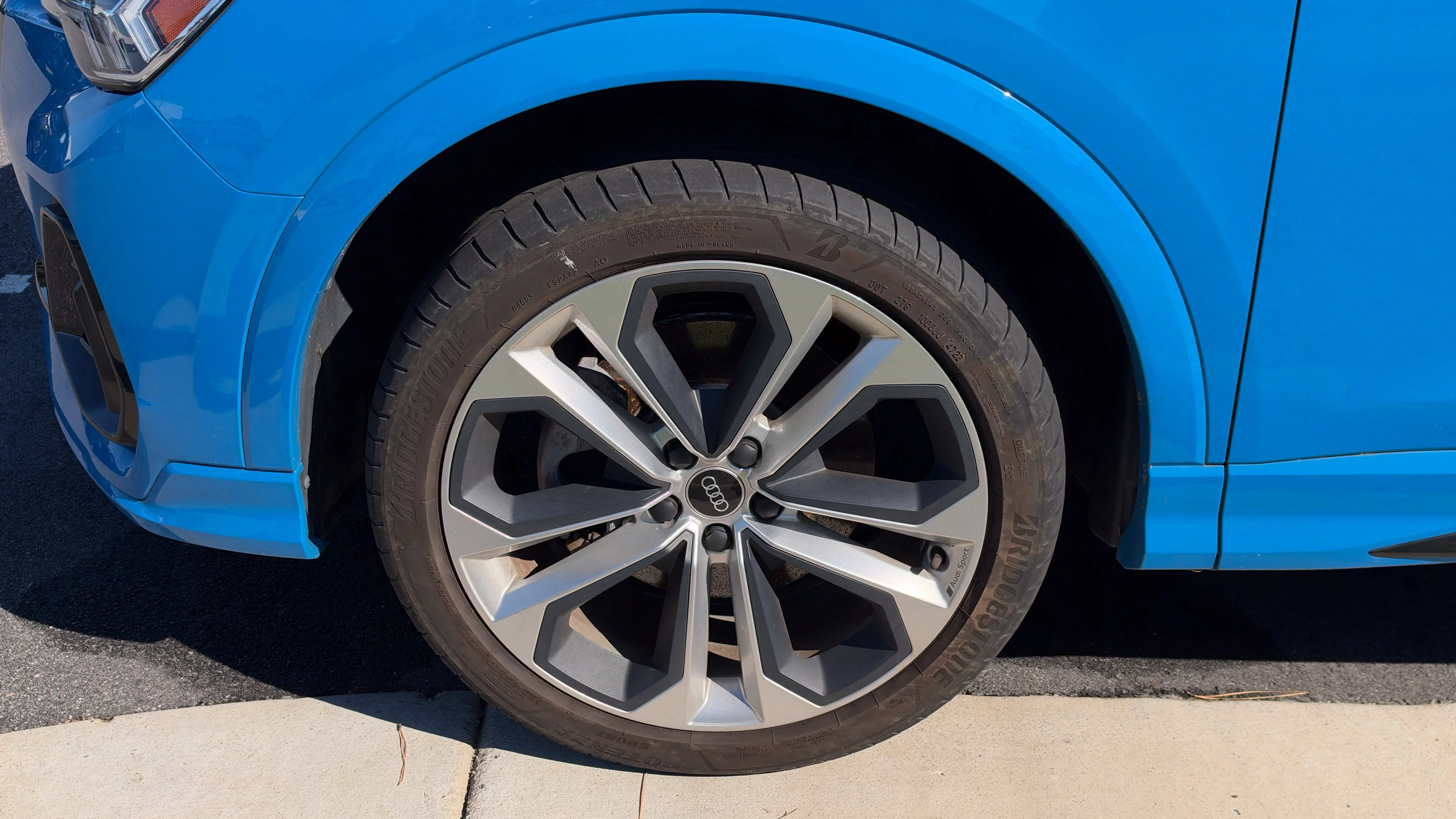 Used 2022 Blue Audi Premium Plus image 11