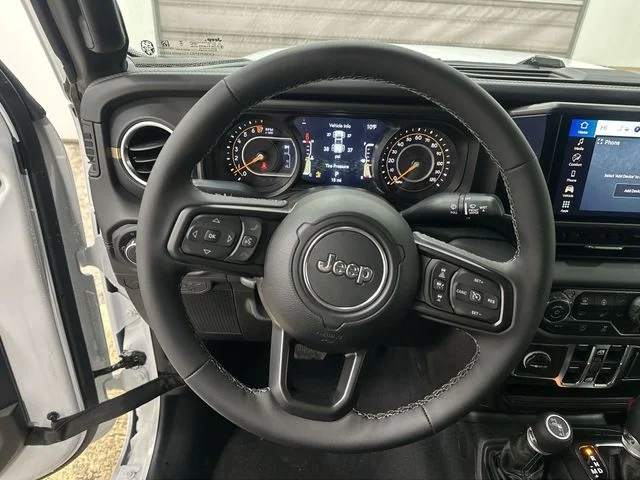 New 2026 Bright White Clearcoat Jeep Sahara image 12