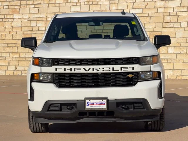 Used 2021 Chevrolet Silverado 1500 Custom with VIN 3GCPWBEK4MG248885 for sale in Granbury, TX
