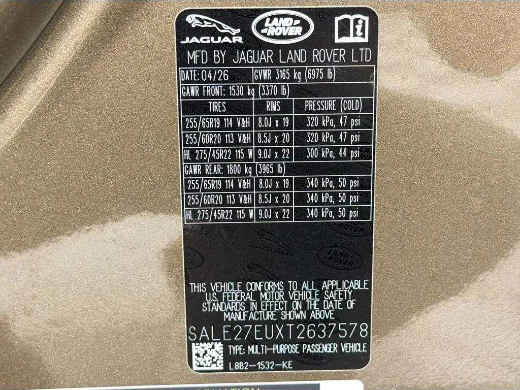 New 2026 Gondwana Stone Land Rover X-Dynamic SE image 34