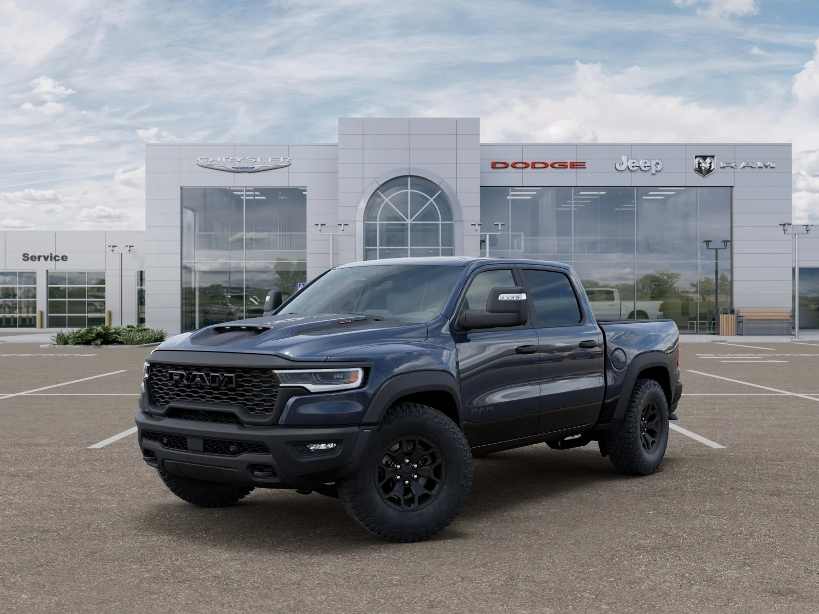 New 2026 Forged Blue Metallic Exterior Paint RAM RHO image 29