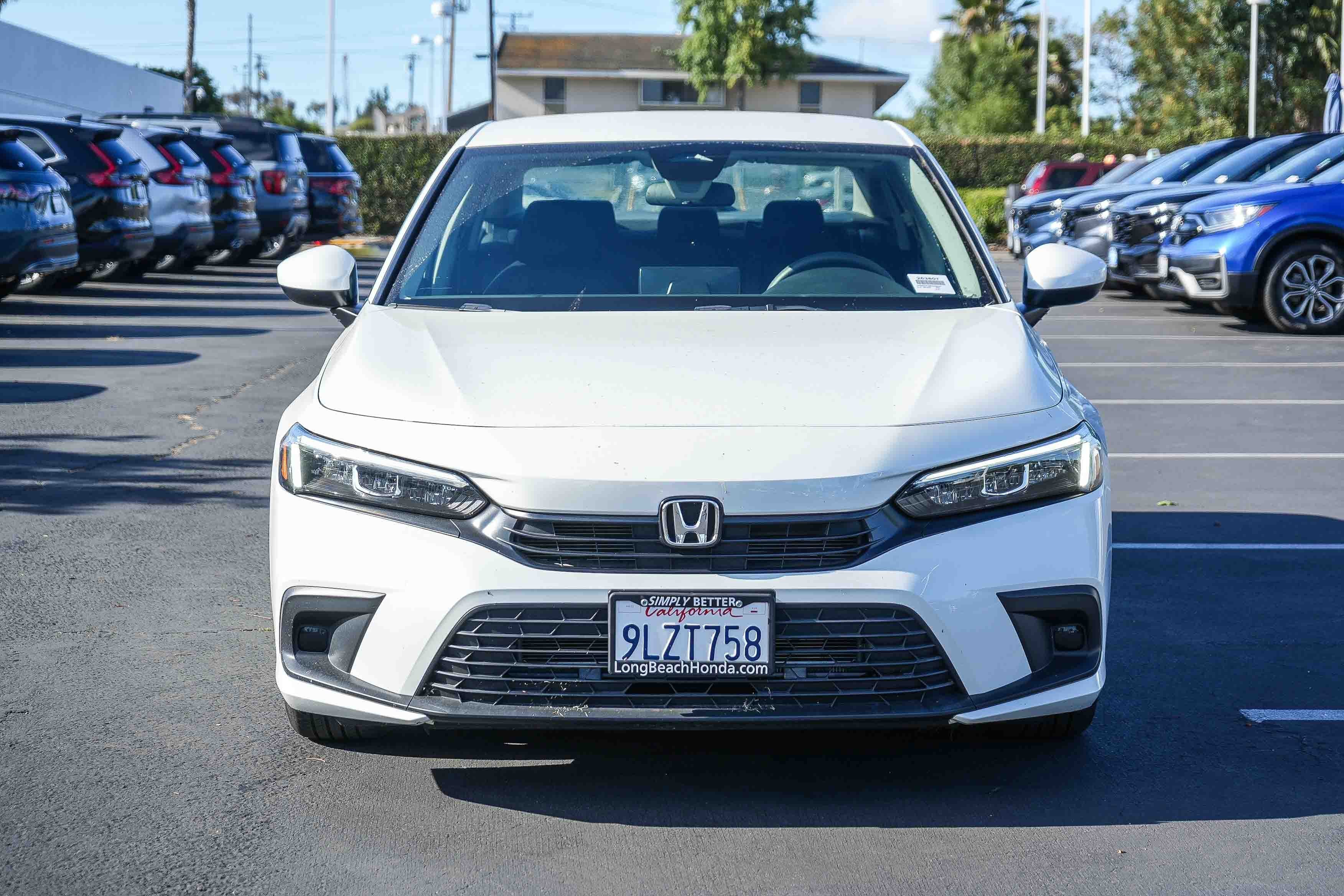 Certified Used 2024 Platinum White Pearl Honda 2.0L 4D LX image 29