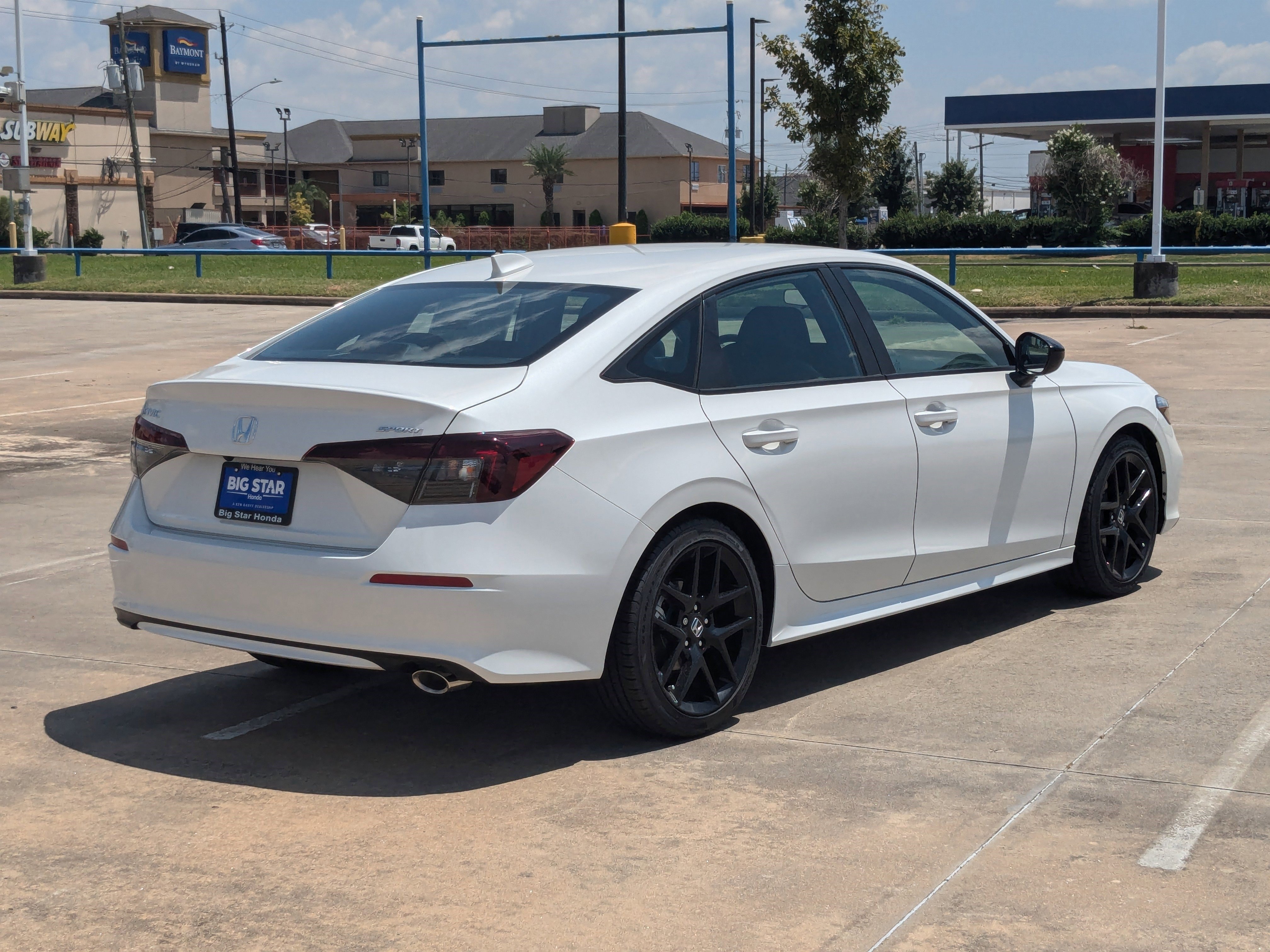 New 2026 Platinum White Pearl Honda Sport image 4