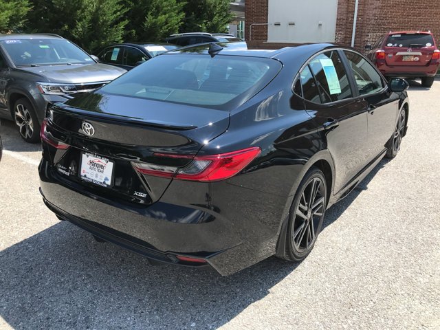 Used 2025 Midnight Black Metallic Toyota XSE image 7