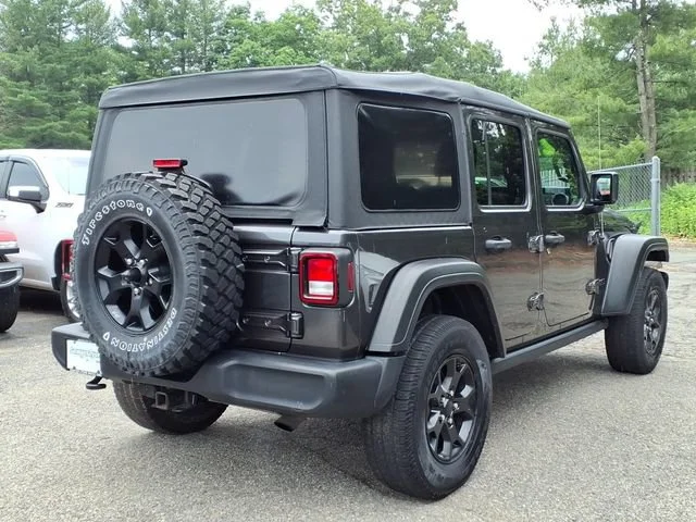 Used 2021 Gray Jeep Willys 4x4 image 7